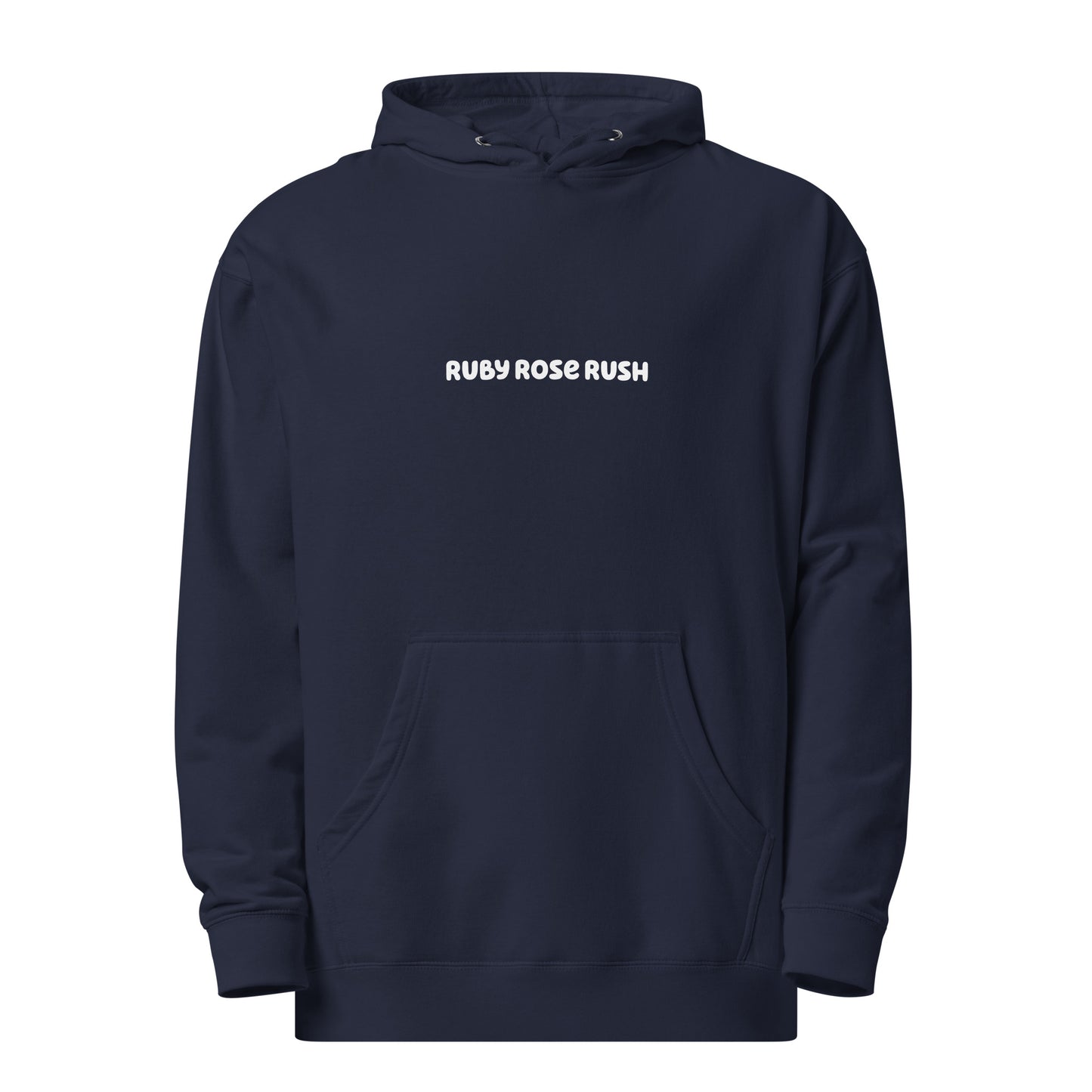 Being Calm is Always Swell Oversized Hoodie in Navy